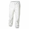 Kleenguard A30 Breathable Particle Protection Pants, 2X-Large, White, 50PK KCC 36225